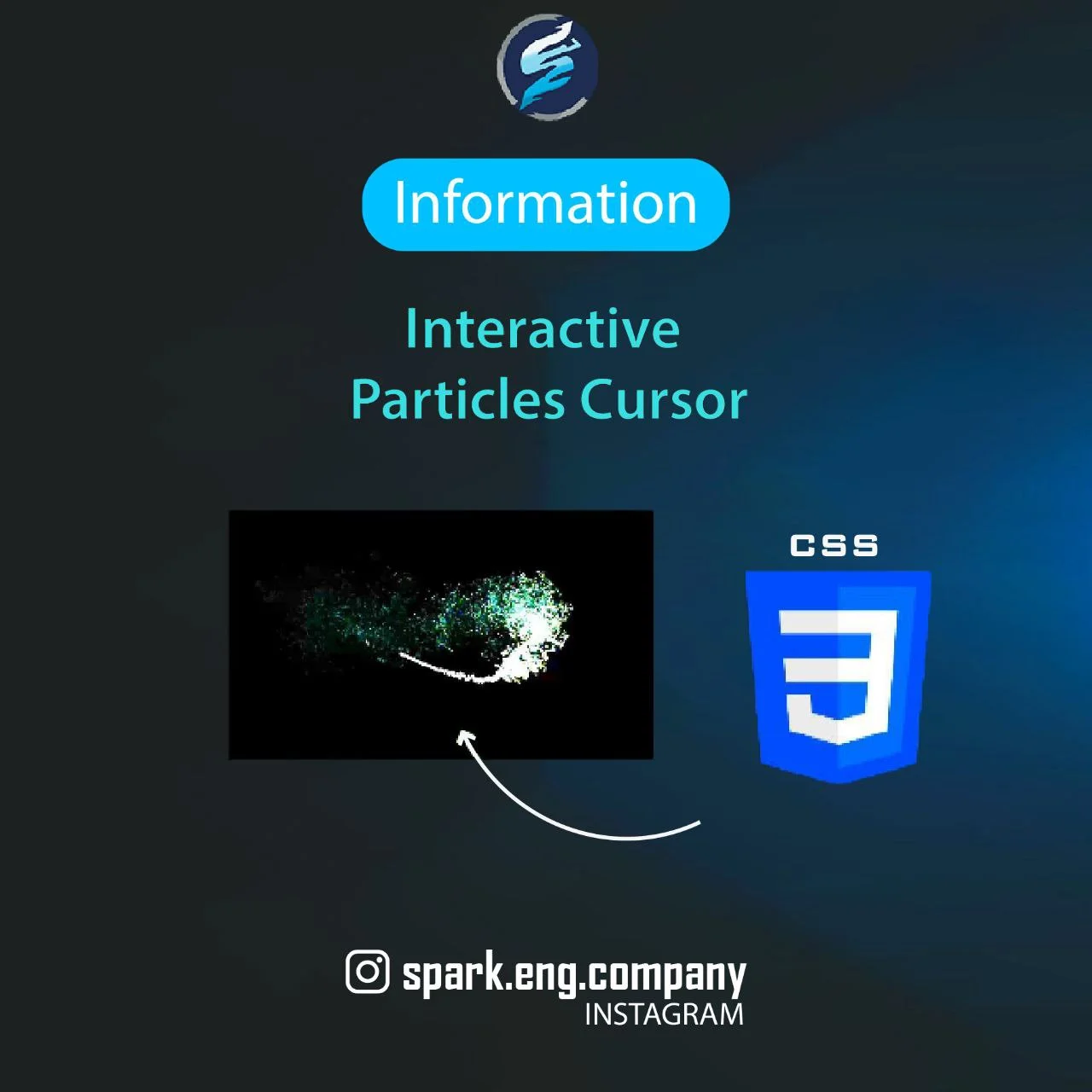 Interactive Particles Cursor